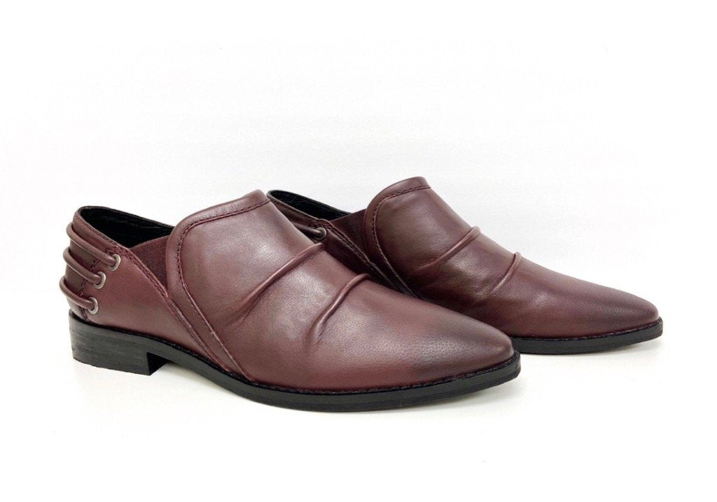 Annie Burgundy Dress Loafer - Horizon Bliss