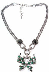 Dazzling Butterfly Necklace - Horizon Bliss