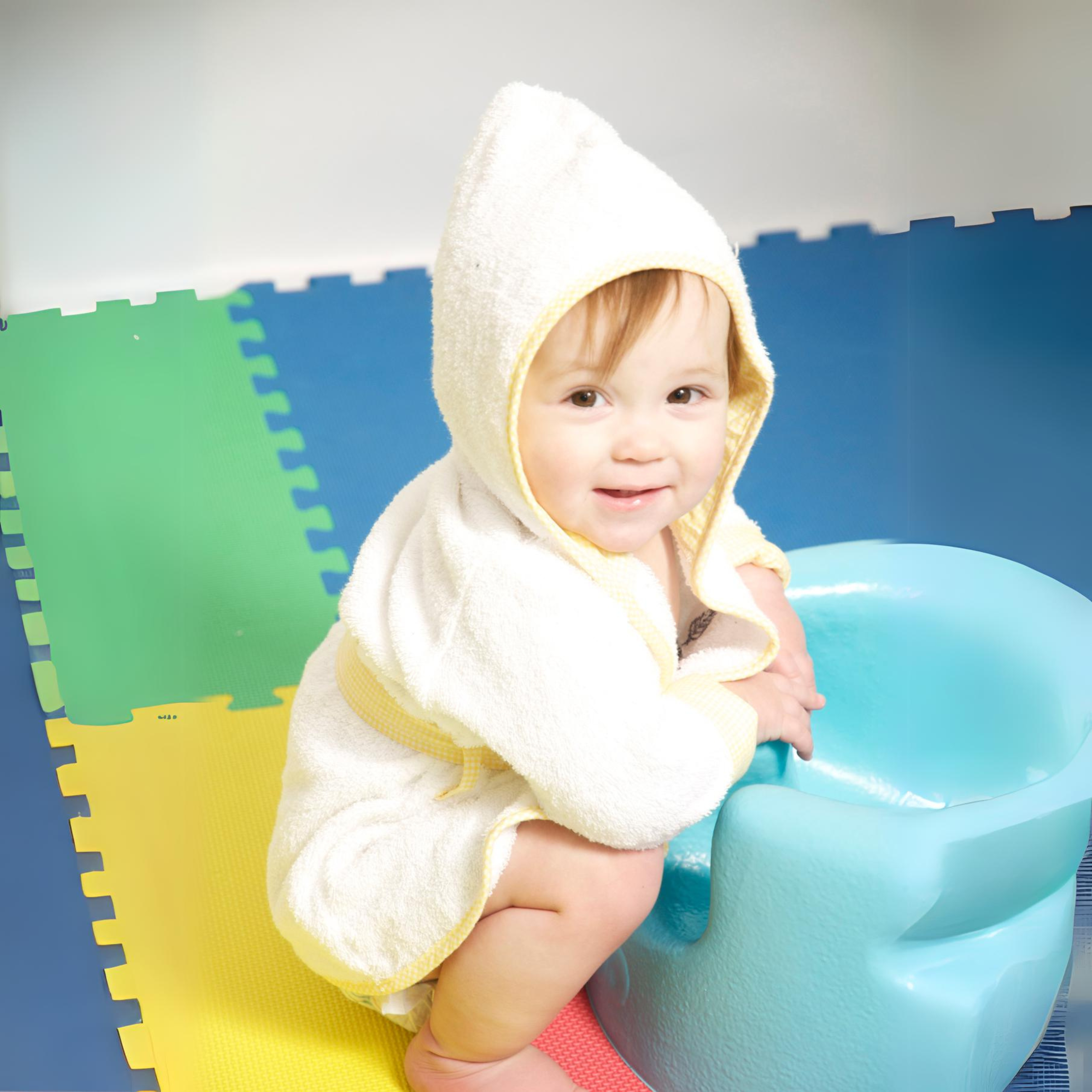 Bambini Blank Terry Robe - Horizon Bliss