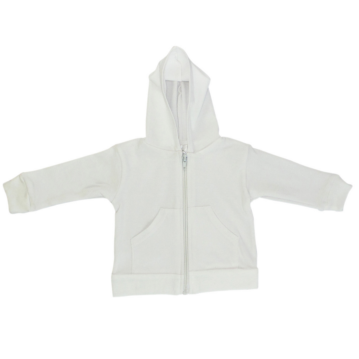 Bambini White Hoodie - Horizon Bliss