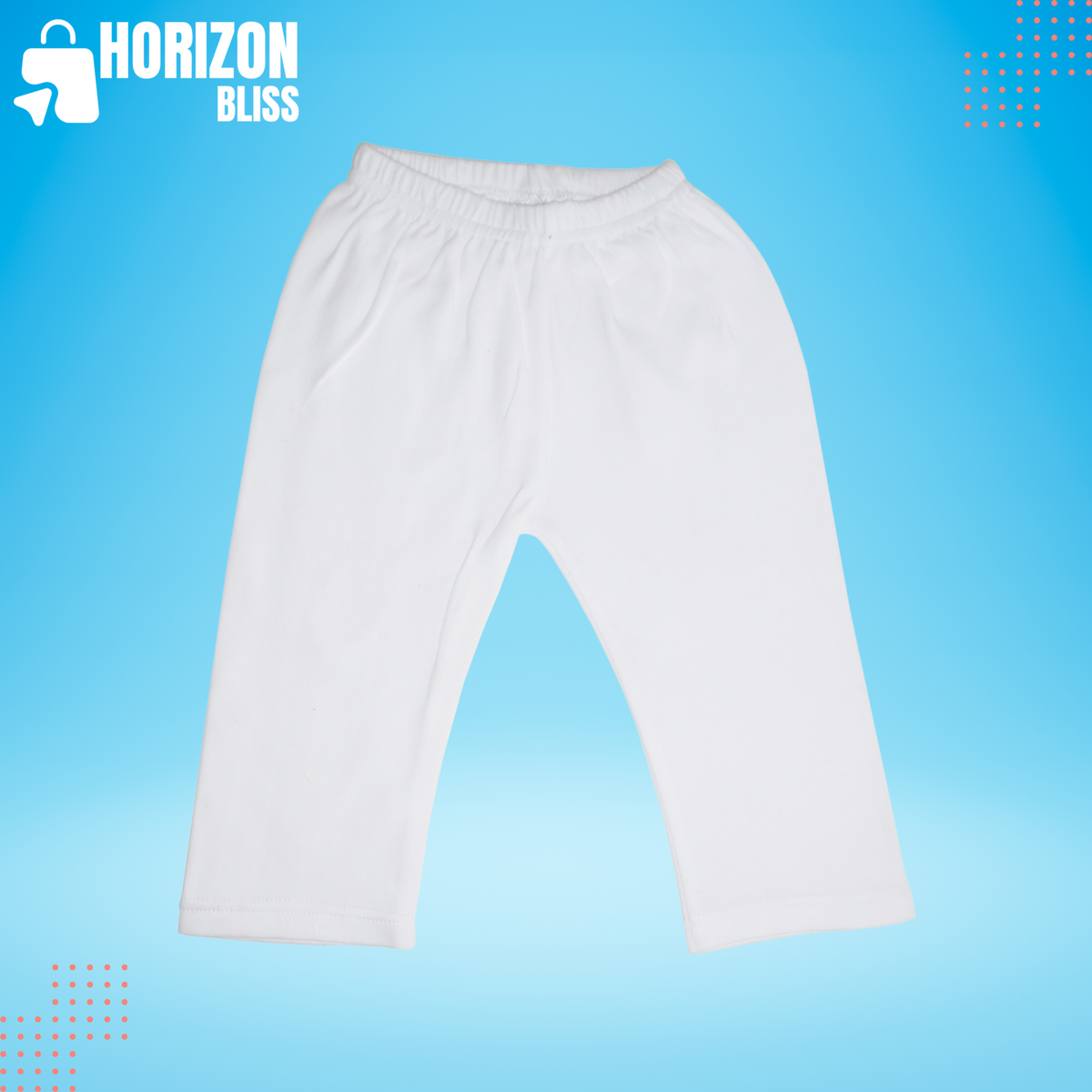 Bambini White Pants - Horizon Bliss