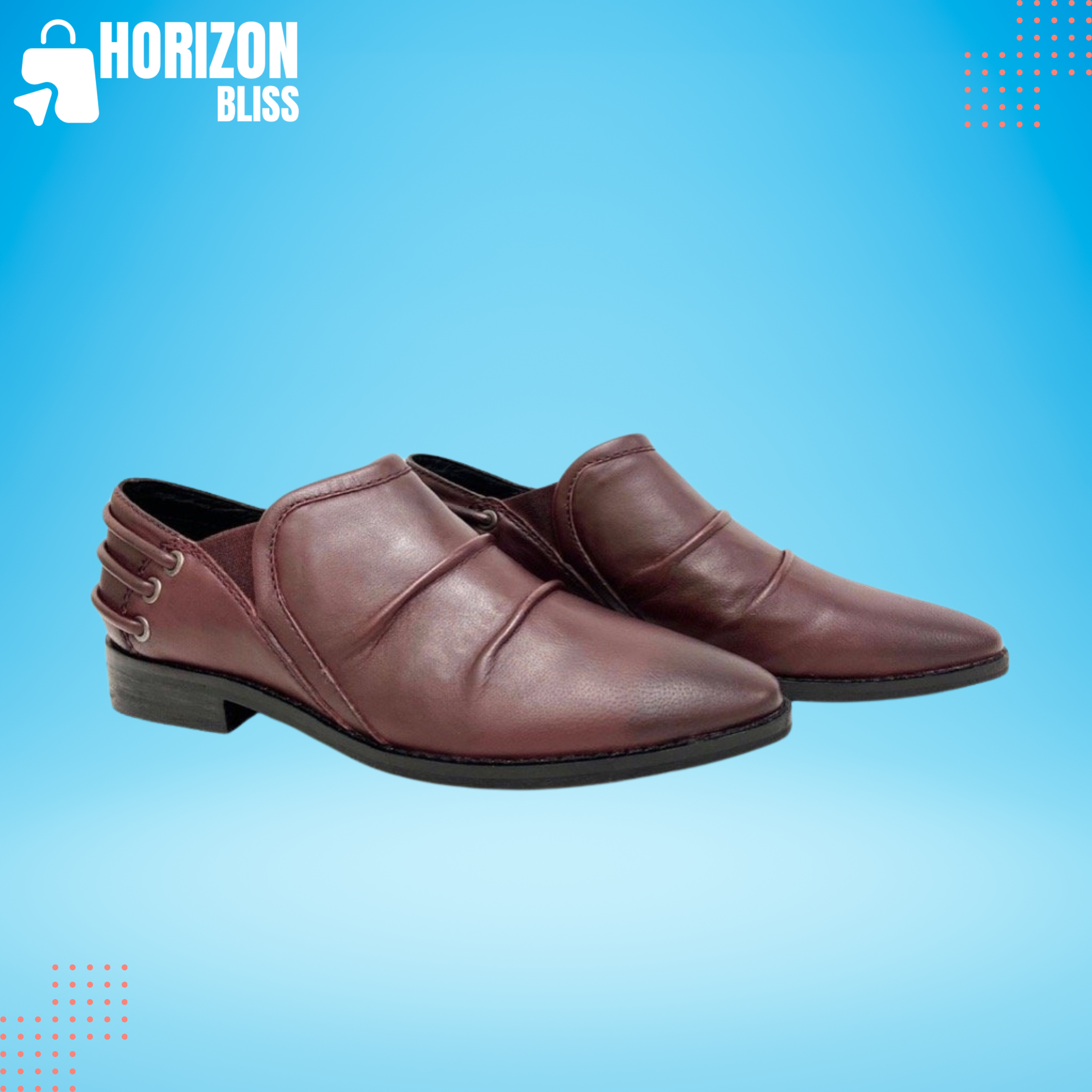 Annie Burgundy Dress Loafer - Horizon Bliss