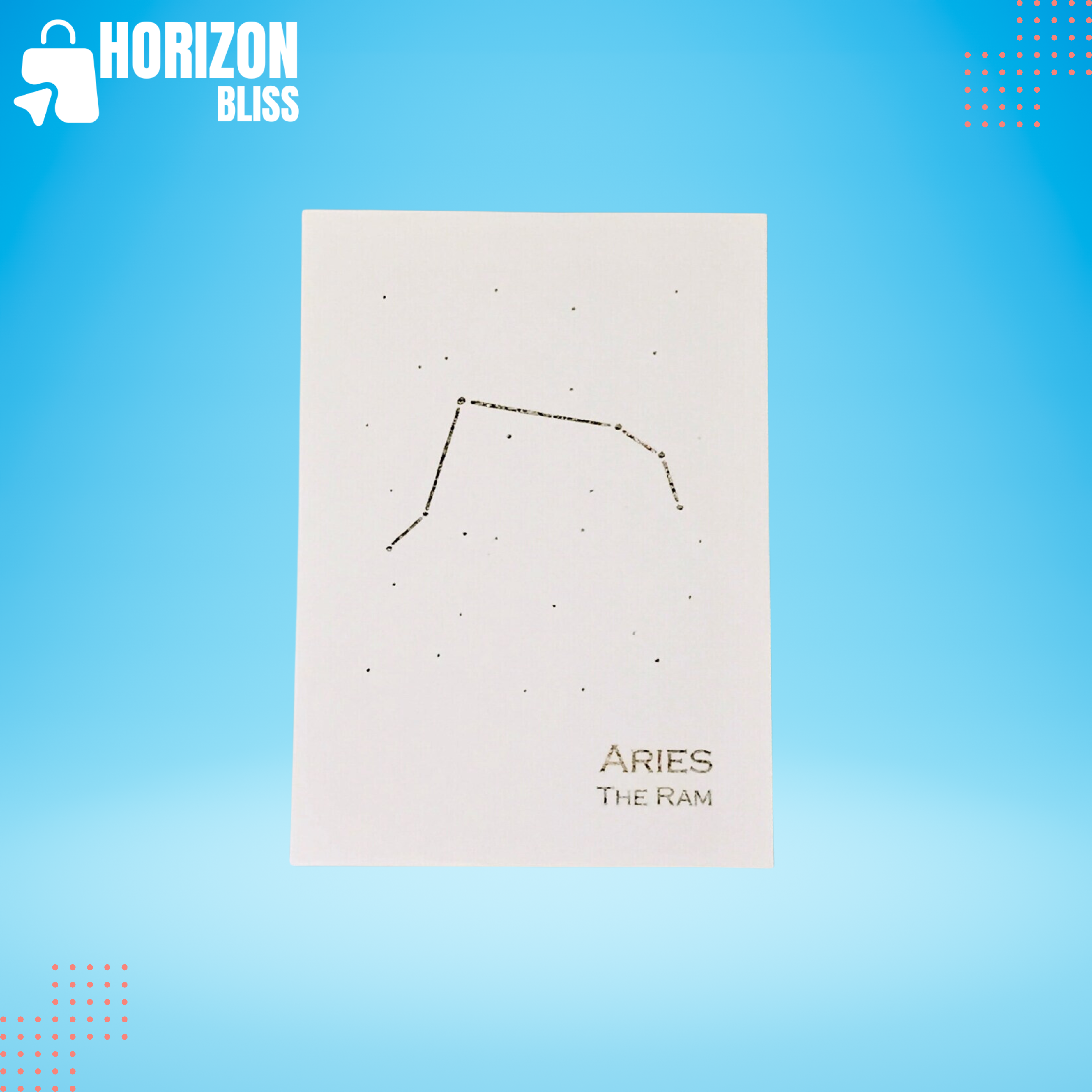 Aries Constellation Zodiac Art Print - Horizon Bliss