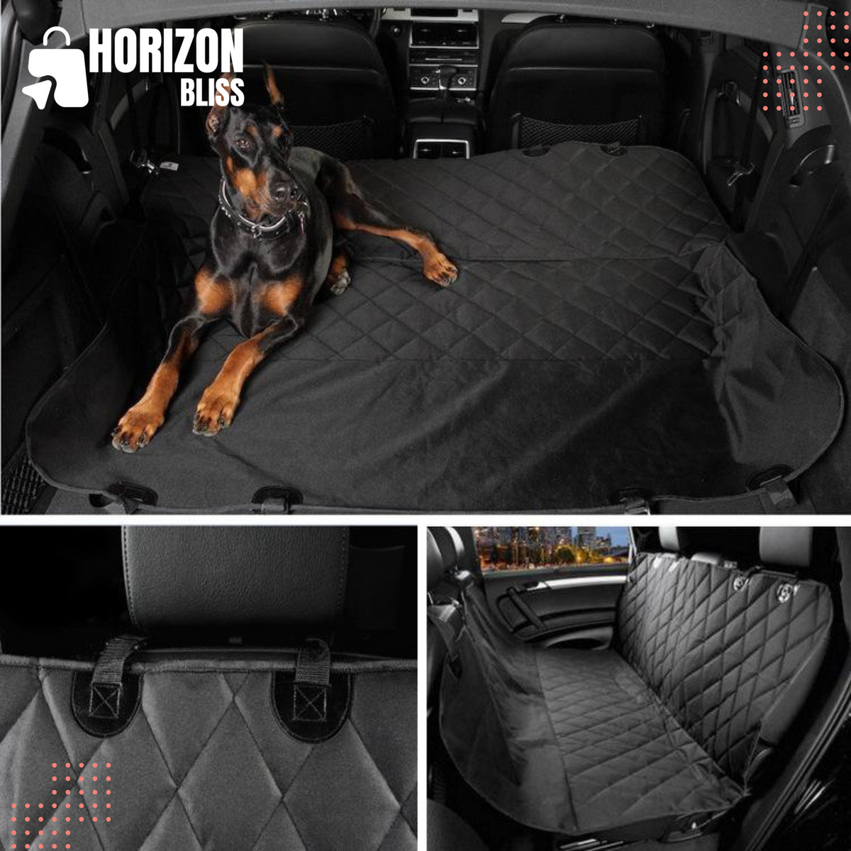 Pet Seat Cover for Cars, Trucks and SUVs