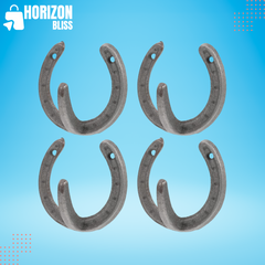 Coat Hooks 4pcs Vintage Wall Hanger Cast Iron Horseshoe Hooks Heavy Duty Clothes Hanger for Hanging Coat Hat Key Towel