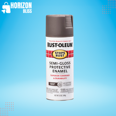 7754830 Stops Rust Spray Paint, 12 oz, Semi-Gloss Anodized Bronze - Horizon Bliss