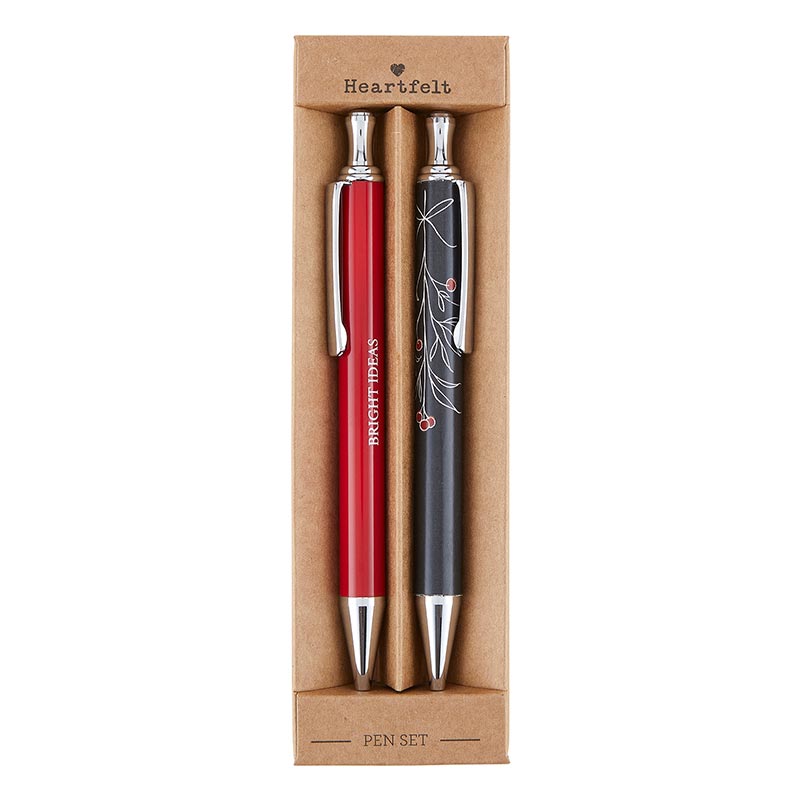 Bright Ideas Pen Set of 2 | Giftable Pens in Box | Refillable - Horizon Bliss