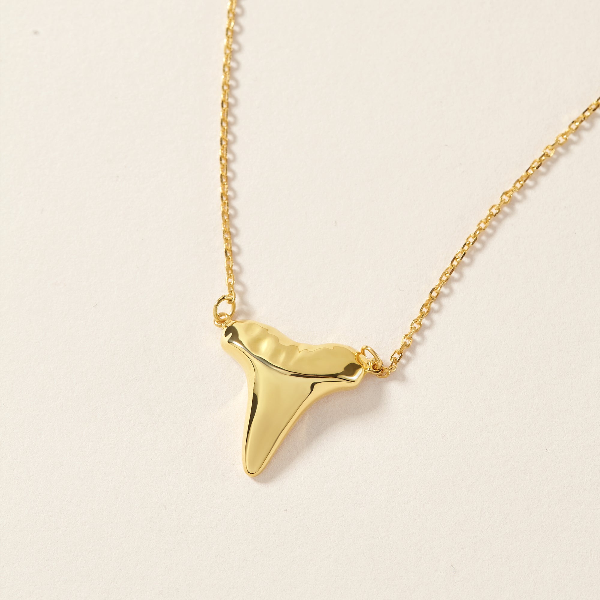 Gold Shark Tooth Necklace Layer Bolo Necklace - Horizon Bliss