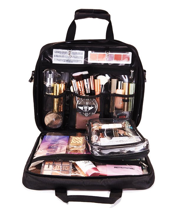 KATKIT AIRCRAFT Makeup Case with shoulder strap - Horizon Bliss