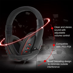 Comfortable USB Wired Stereo Micphone Headphone