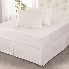 All-in-One ALL172XXWHIT06 Cool Bamboo Mattress Protector with Bed Bug