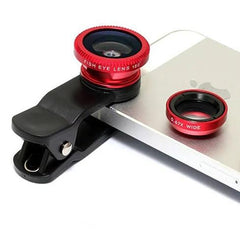 3-in-1 Universal Clip on Smartphone Camera Lens - 6 Colors - Horizon Bliss