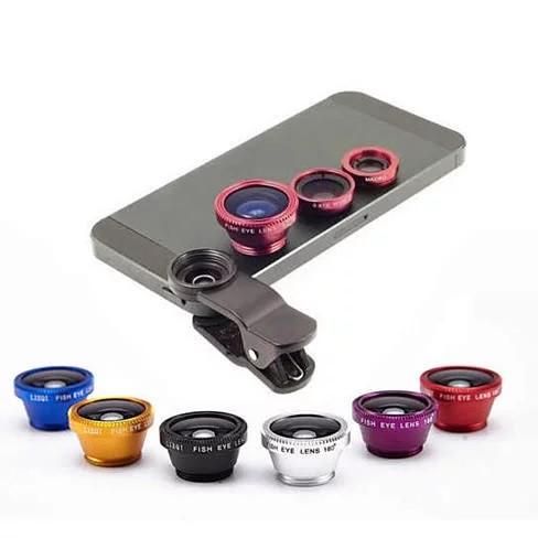 3-in-1 Universal Clip on Smartphone Camera Lens - 6 Colors - Horizon Bliss