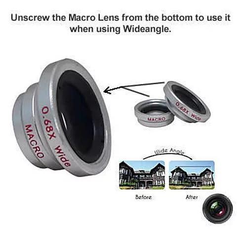 3-in-1 Universal Clip on Smartphone Camera Lens - 6 Colors - Horizon Bliss