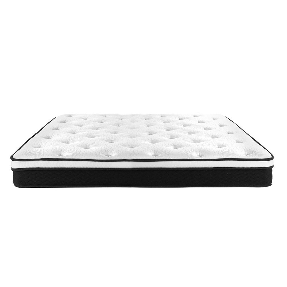 Giselle Bedding Bonita Euro Top Bonnell Spring Mattress 21cm Thick – - Horizon Bliss