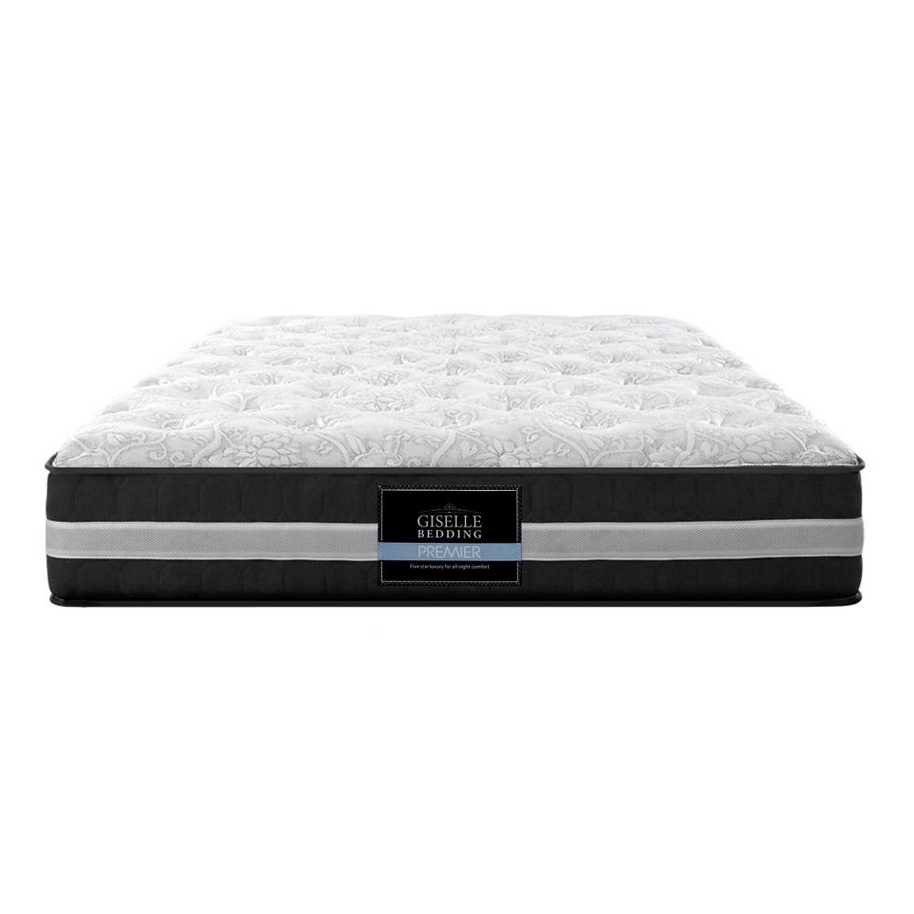 Giselle Bedding Lotus Tight Top Pocket Spring Mattress 30cm Thick – - Horizon Bliss