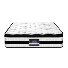 Giselle Bedding Algarve Euro Top Pocket Spring Mattress 34cm Thick – - Horizon Bliss