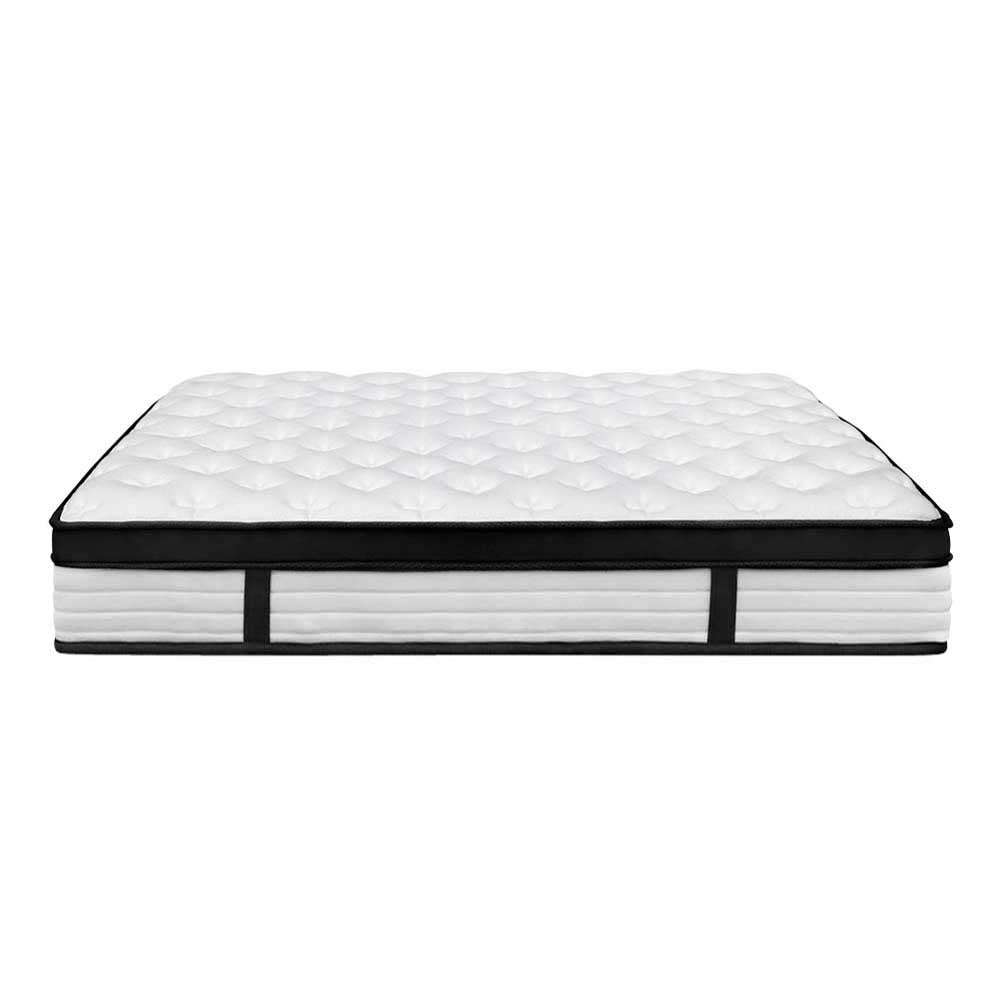 Giselle Bedding Devon Euro Top Pocket Spring Mattress 31cm Thick – - Horizon Bliss