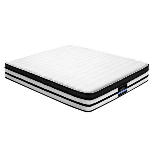 Giselle Bedding Rostock Euro Top Pocket Spring Mattress 27cm Thick - Horizon Bliss