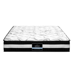 Giselle Bedding Mykonos Euro Top Pocket Spring Mattress 30cm Thick – - Horizon Bliss