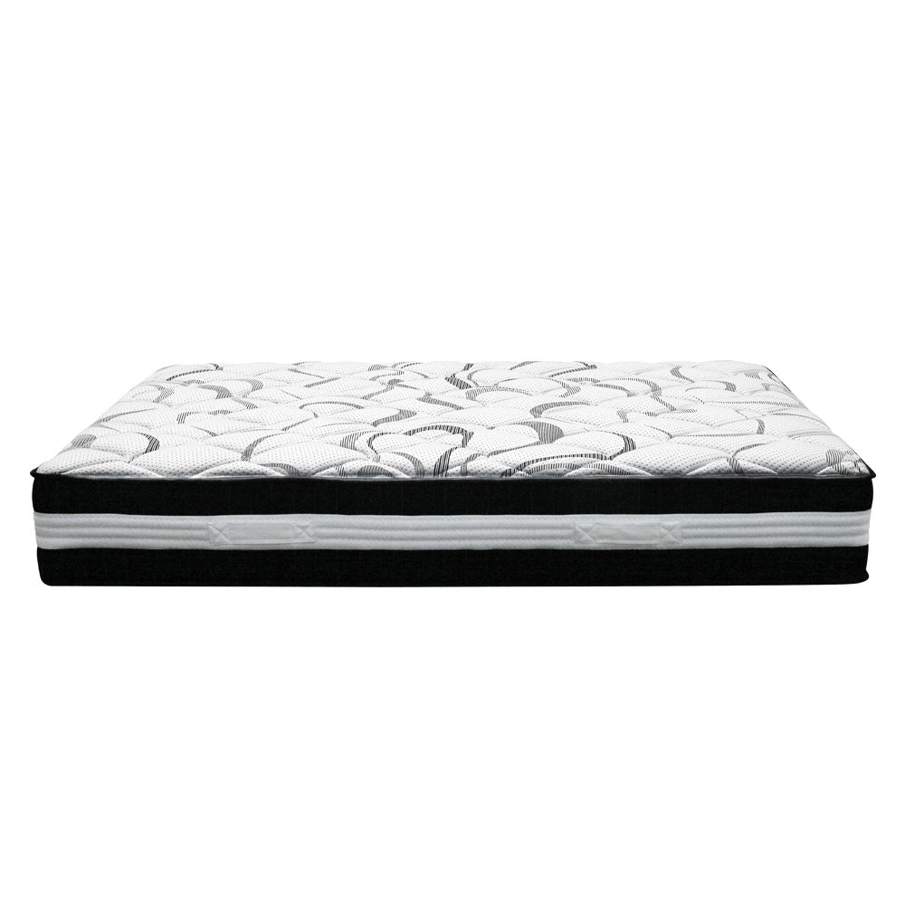 Giselle Bedding Mykonos Euro Top Pocket Spring Mattress 30cm Thick – - Horizon Bliss