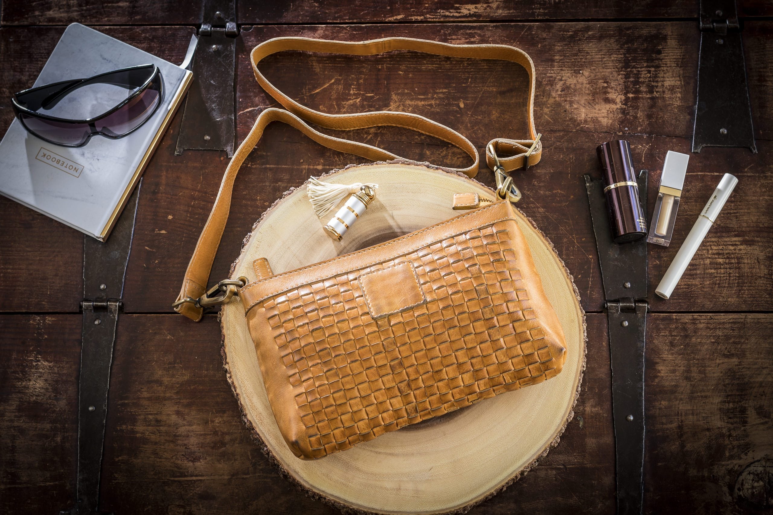 Weaved Crossbody