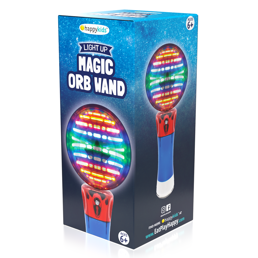 Happy Kids Light Up Magic Orb Wand - Horizon Bliss