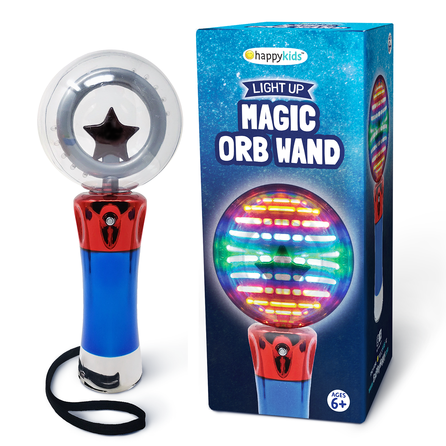 Happy Kids Light Up Magic Orb Wand - Horizon Bliss