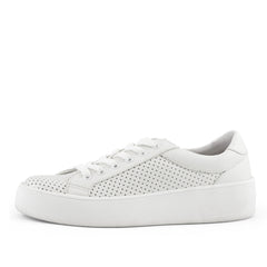 Women's Manila Perf Lace Up Sneaker White