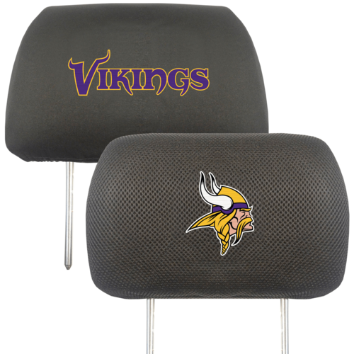 NFL 2-PC CAR HEADREST COVER SET - Horizon Bliss