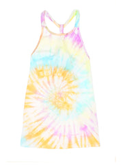 Nikita Tie Dye Rainbow Swim Cover Up Dress | Limeapple