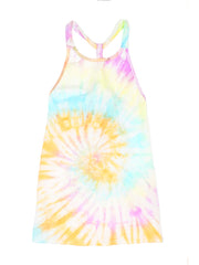 Nikita Tie Dye Rainbow Swim Cover Up Dress | Limeapple