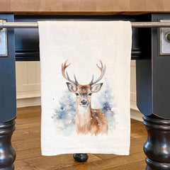 Winter Buck - Cotton Tea Towel