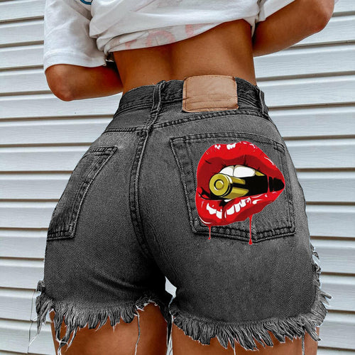 Streetwear Women Denim Shorts Jeans - Horizon Bliss