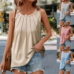 Sleeveless tank top casual - Horizon Bliss