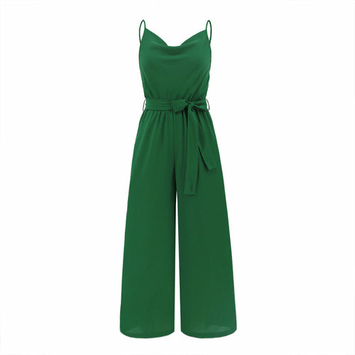 Sleeveless Women Jumpsuit - Horizon Bliss