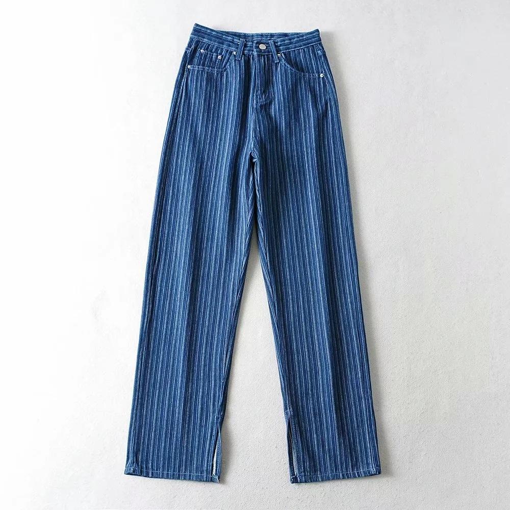 Denim Flare Pants Indie Aesthetic Long Baggy Trousers Women Harajuku - Horizon Bliss