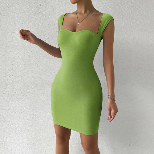 Sleeveless Knit Bodycon Dress - Horizon Bliss