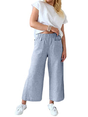 Loose Fashion Casual Straight Leg Pants for Women - Horizon Bliss