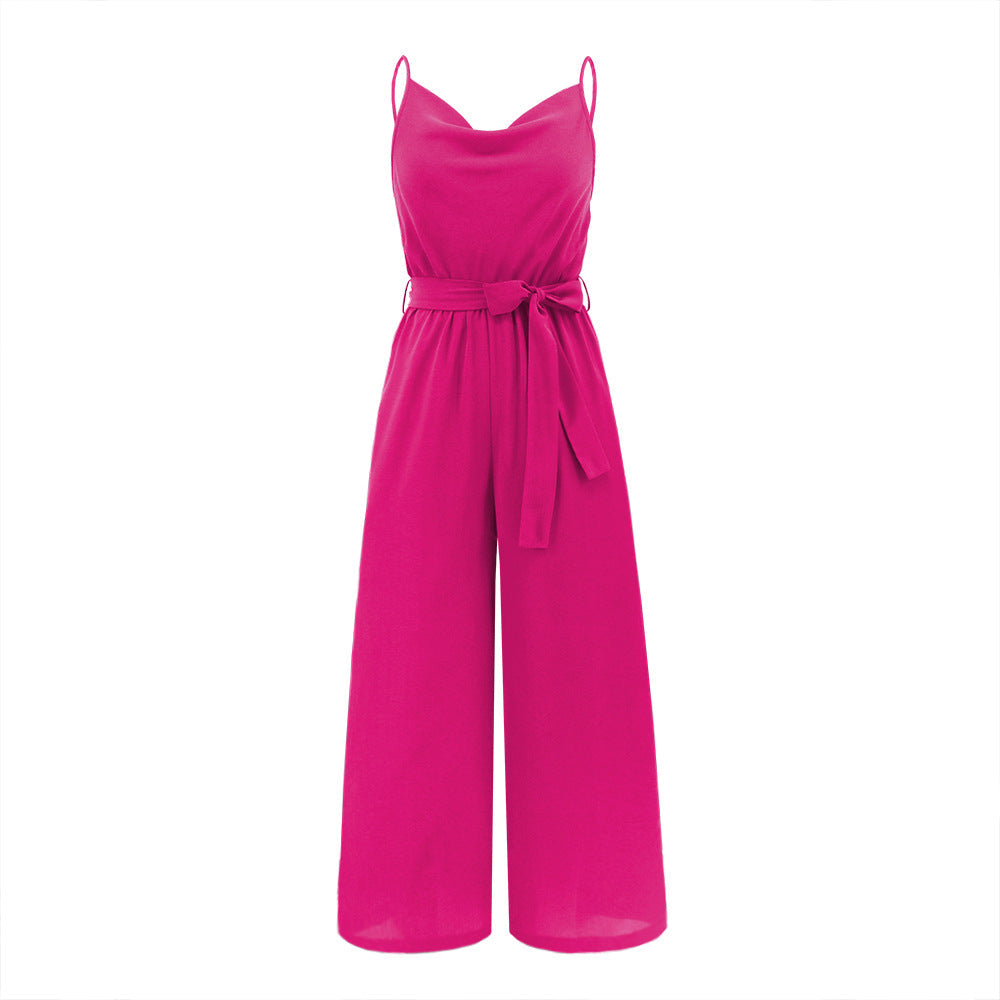 Sleeveless Women Jumpsuit - Horizon Bliss