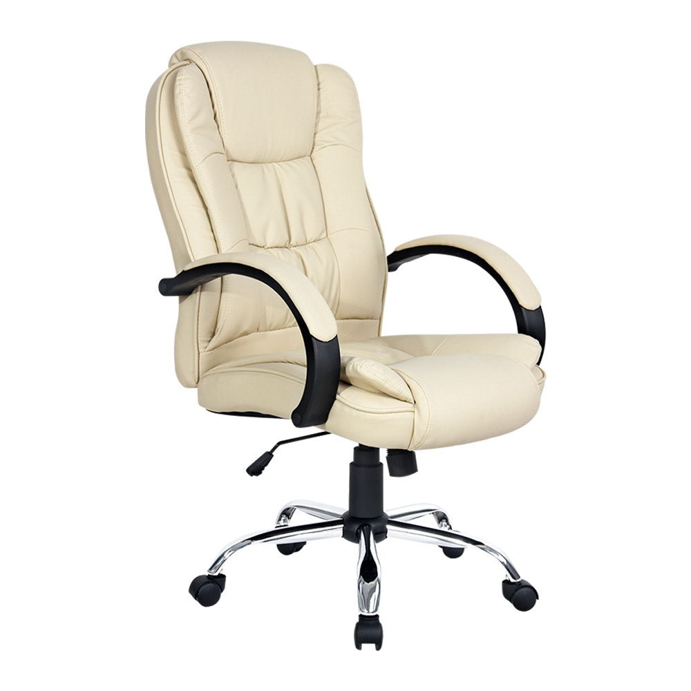 Artiss Office Chair Gaming Computer Chairs Executive PU Leather Seat - Horizon Bliss