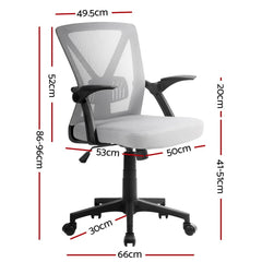 Artiss Office Chair Gaming Executive Computer Chairs Study Mesh Seat - Horizon Bliss