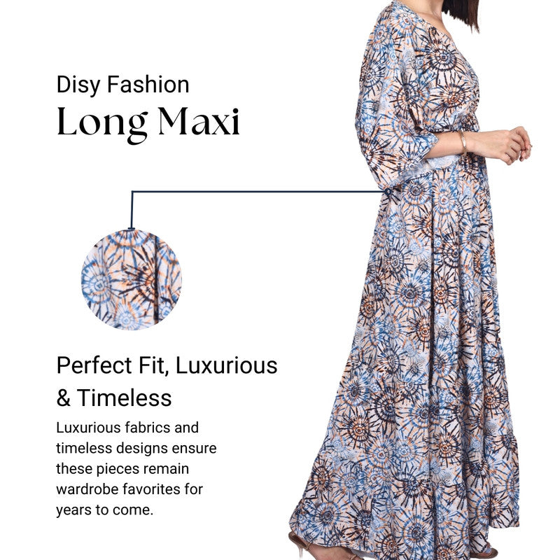 Your Go-To Summer Dress: One Size Maxi by Disyfashion