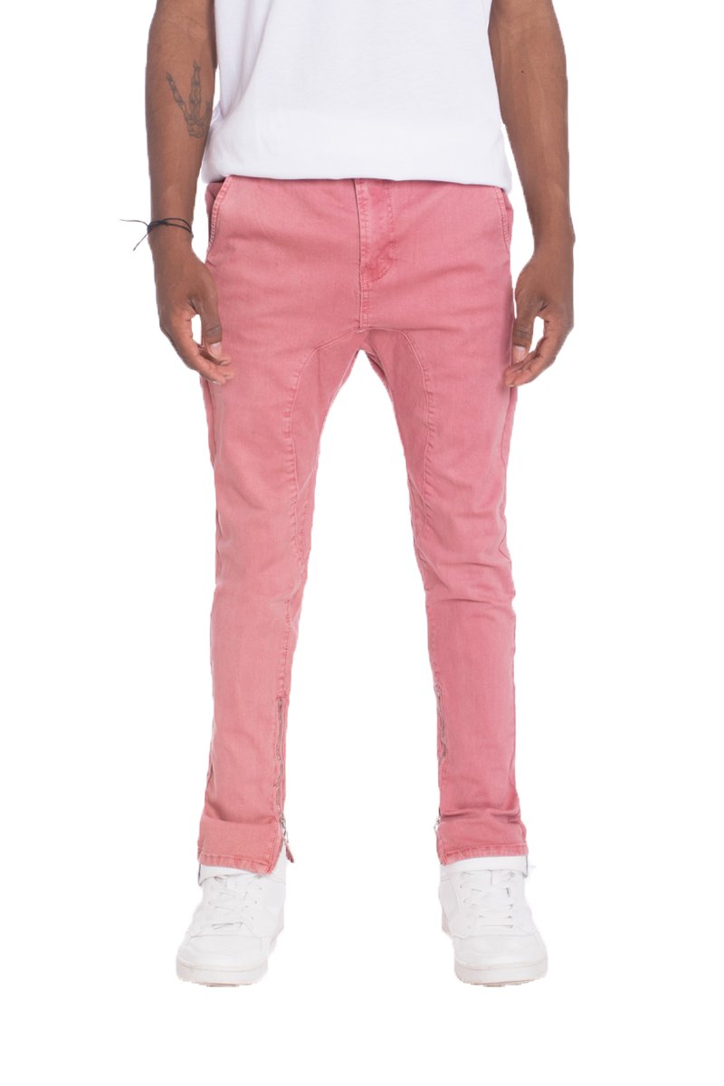 Drop Crotch Stretch Denim - Horizon Bliss