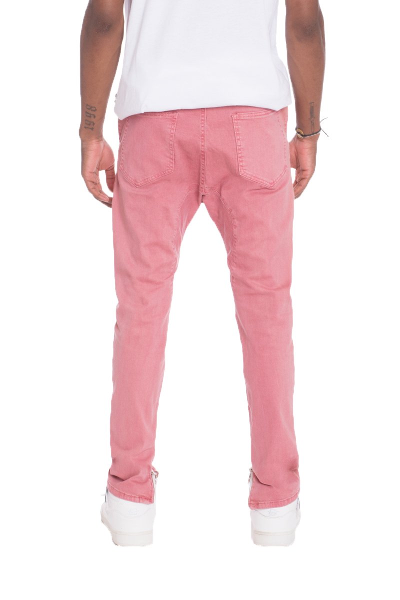 Drop Crotch Stretch Denim - Horizon Bliss