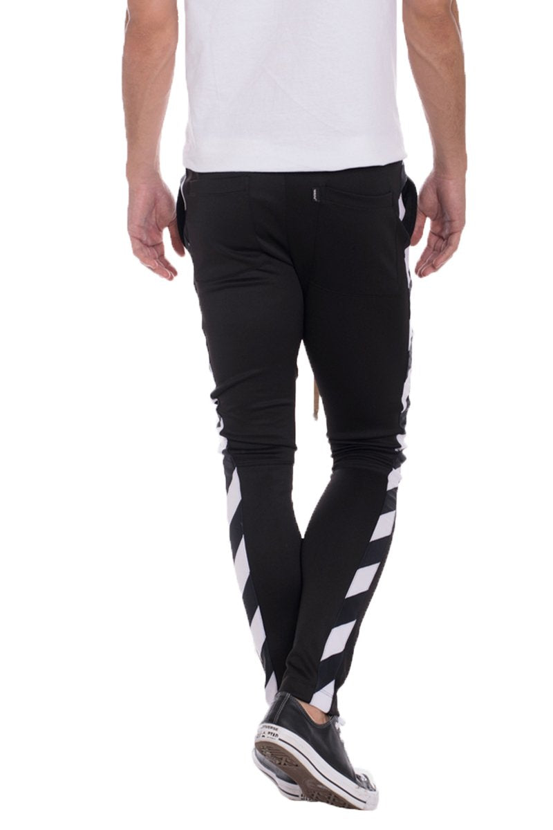 DIAGONAL TRACK PANTS - Horizon Bliss