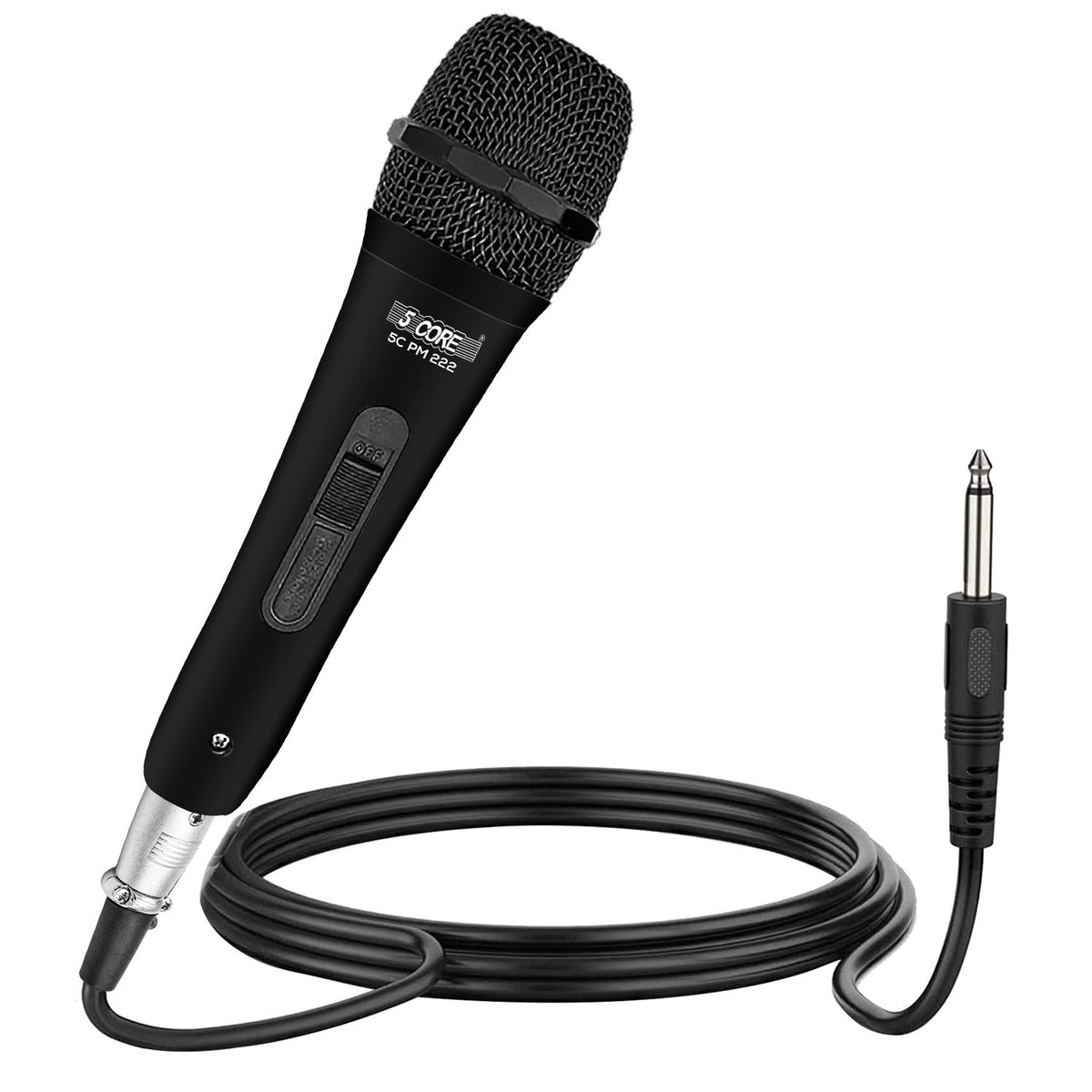 5 Core Microphone XLR Dynamic Karaoke Singing Handheld Microfono