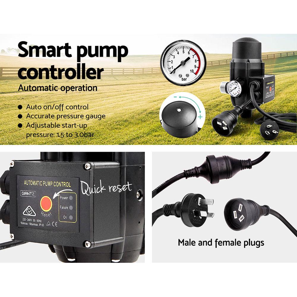 Giantz Auto Peripheral Pump Clean Water Garden Farm Rain Tank - Horizon Bliss