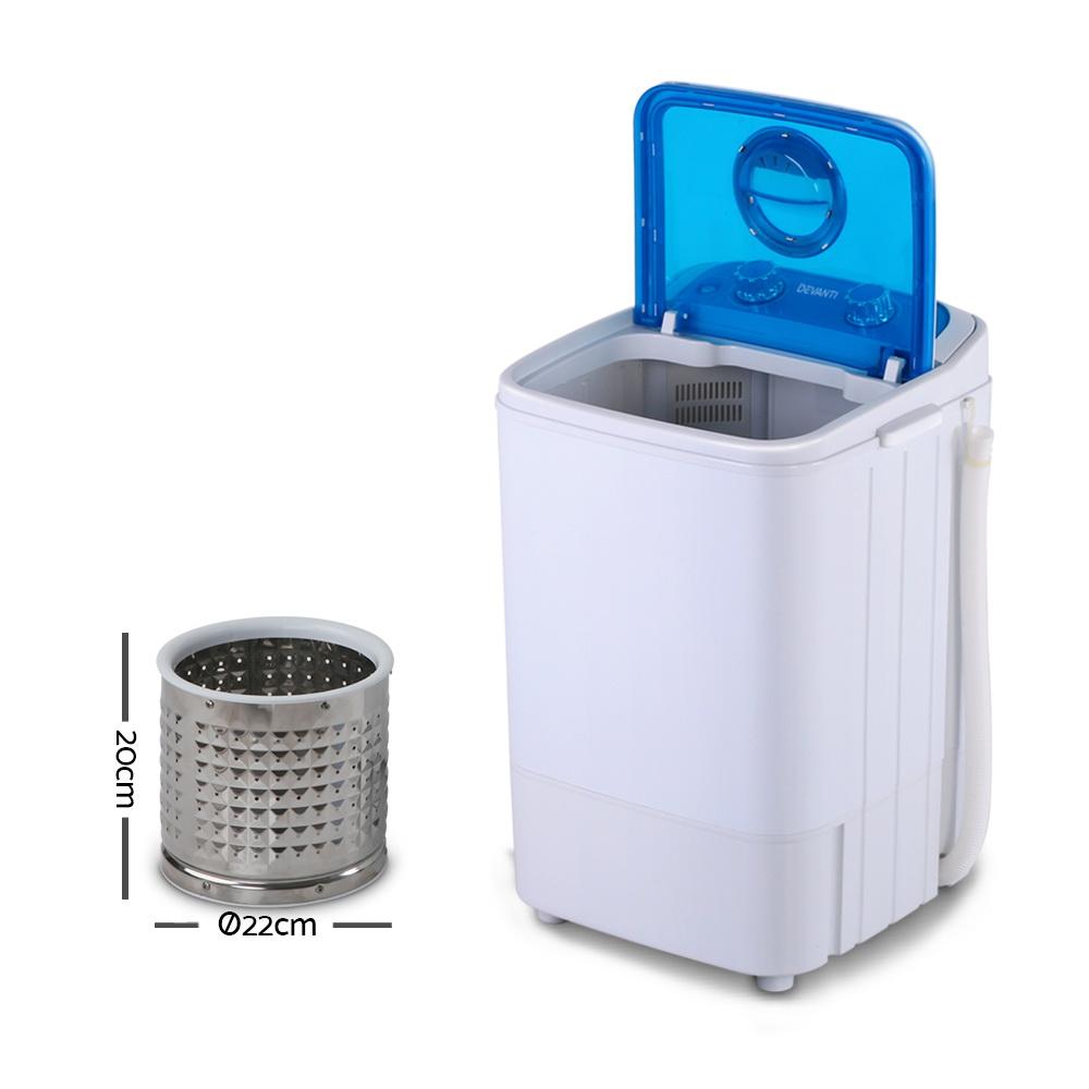 Devanti 4.6KG Mini Portable Washing Machine - Horizon Bliss