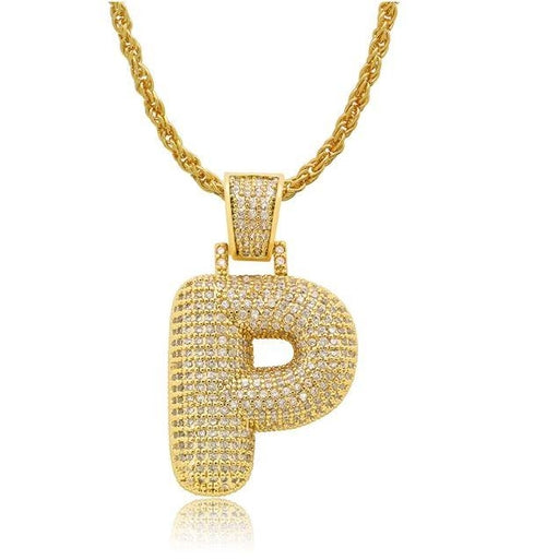 PIPE Gold HH Bubble Letter | D916512